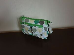  Макияж сумки "Roxy" цвета слоновой кости бледно-зеленый серый смесь новая без этикеток
