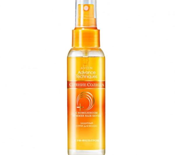 Защитный спрей для волос с УФ-фильтром Avon "Сияние солнца"