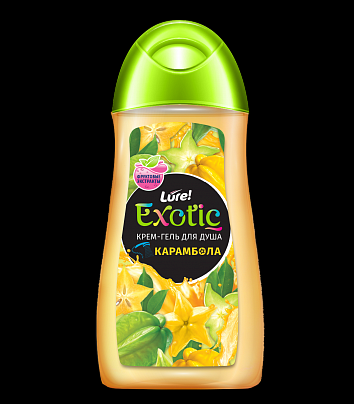 Крем-гель для душа Lure! Exotic Карамбола