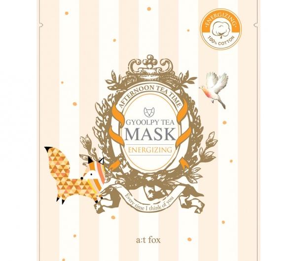 Тканевая маска для лица A;T FOX Gyoolpy tea mask energizing