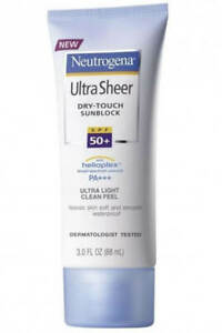  Neutrogena ultrasheer сухой Сенсорный солнцезащитный крем Spf 50+ водостойкий P +++ - 88 мл