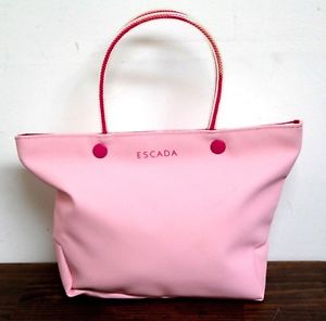  7.5"x11" - ESCADA детские розовый холст макияж защелки для закрытия чехол косметическая сумка сумочка