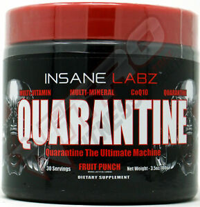  Безумные лаборатории карантин мульти витамины (фруктовый пунш - 30 порций), бесплатная доставка