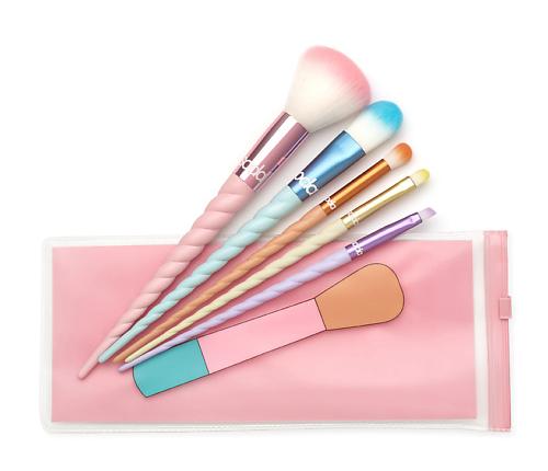 Набор кистей для макияжа SODA BRUSH SET #UNICORNTOOLS