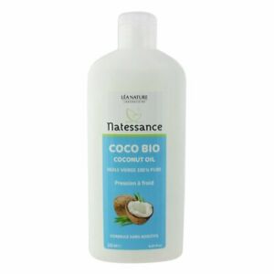  NATESSANCE Huile de Coco 100% Pure BI