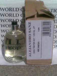  SIETE ALEJANDRO SANZ для MAN - 4.2 OZ/125 ml туалетная вода спрей, тестер-нет Кап-редкий