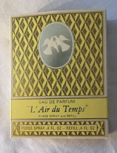  L`AIR DU TEMPS NINA RICCI .4 жидкость O Eau De Parfum, новый в коробке сумочка спрей и сменный блок