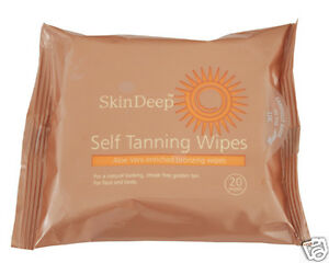  40 SkinDeep Autoabbronzante Salviette autoabbronzante con Aloe Ver