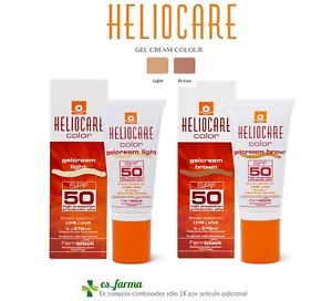  HELIOCARE SPF50 GEL CREMA COLOR 50ML LIGHT BROWN GELCREAM SPF 50 AESTHETICAR