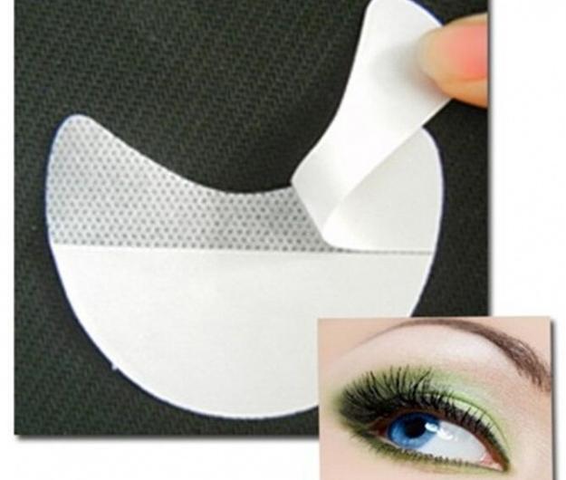 Патчи для наращивания ресниц Aliexpress Eyeshadow Shield Pad Sticker Disposable Eyelash Extensions Patch Beauty Eye Makeup Tools