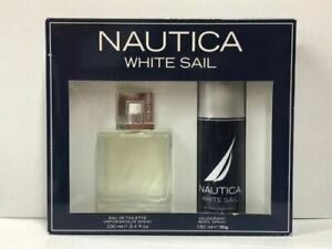  Nautica White Sail - 2pc подарочный набор-туалетная вода 3.4oz/100ml дезодорант спрей