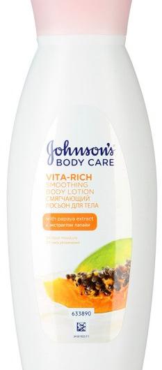 Лосьон для тела JOHNSON'S Body Care Vita-Rich с экстрактом папайи