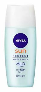  Nivea Sun защиты воды молока мягкий SPF50+ Pa +++ бутылка солнцезащитный крем 30 мл Новый! Япония