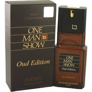  NEW JACQUES BOGART ONE MAN SHOW OUD EDITION EDT FOR MEN LIMITED EDITION - 3.3 o