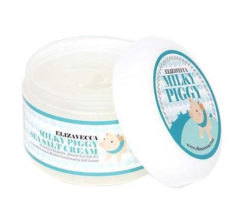 Крем для лица ELIZAVECCA Milky Piggy Sea Salt Cream