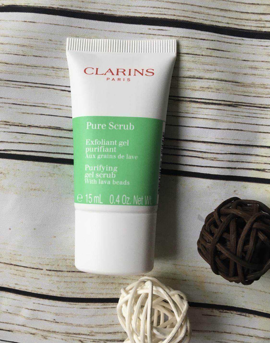 Отшелушивающий гель для лица Clarins Матирующий Pure Scrub