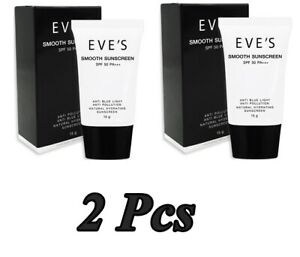  2 шт. Ив гладкие солнцезащитный крем antiblue свет и защита от загрязнения SPF50 Pa +++ (15g)
