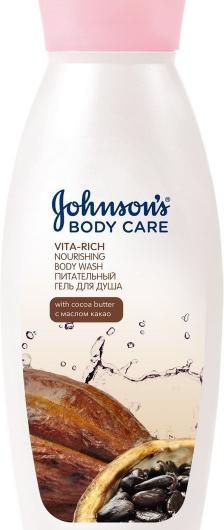 Лосьон для тела JOHNSON'S Body Care Vita Rich Питательный с маслом какао