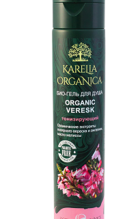 БИО-гель для душа Фратти НВ «Organic Veresk» тонизирующий серии «Karelia Organica»