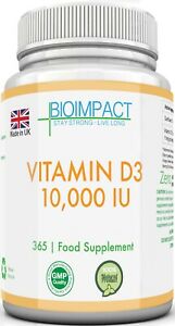  Витамин D3 365 капсул капсулы-высокая прочность колекальциферол 10000iu вит D3