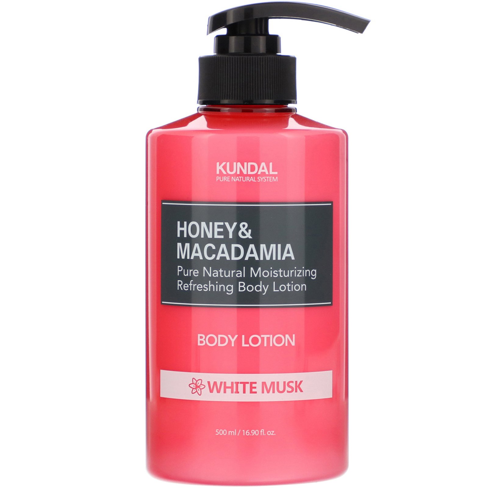 Kundal, Honey &amp; Macadamia, Body Lotion, White Musk, 16.90 fl oz (500 ml)