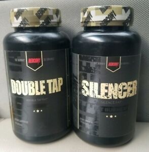  Redcon 1 двойной Набор метчиков и глушитель Сжигатель жира стек-потерять вес и увеличить энергию