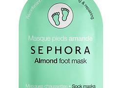 Носочки для педикюра Sephora маска с миндалем
