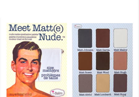Палетка теней для век theBalm Meet Matt(e) Nude (оригинал)