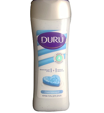 Крем-гель для душа Duru смягчающий "Морские минералы"  1+1 Soft Sensations