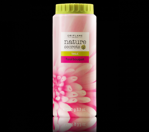 Ароматизированный тальк для тела Oriflame «Цветочный букет» Nature Secrets Talc Floral Bouquet