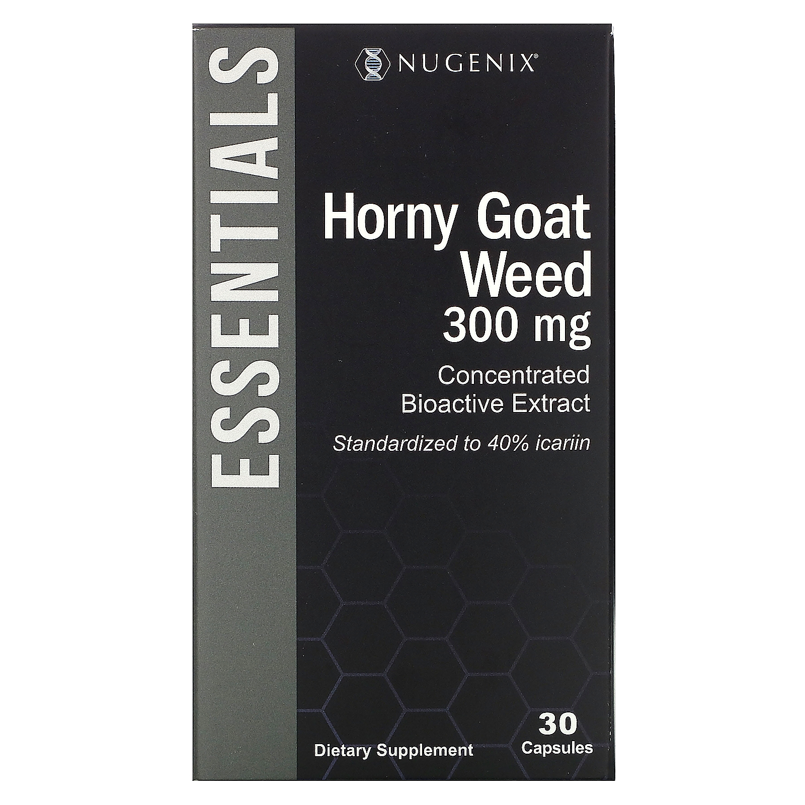 Nugenix, Horny Goat Weed, 300 mg, 30 Capsules