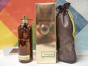  Montale Aoud Safran парфюмированная вода, спрей, 3.3 унций (примерно 93.55 г.)/100 мл, новый в коробке, запечатанная