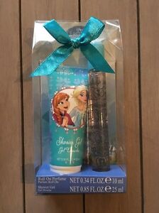  Disney Frozen Anna Elsa roll-on парфюм 10 мл + 25 мл гель для душа подарочный набор Пасхи