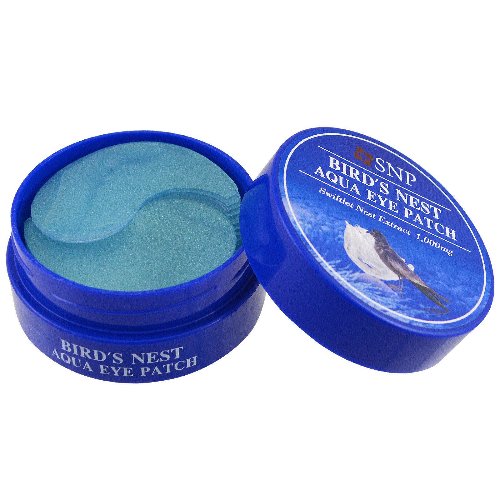 SNP, Патчи с экстрактом птичьих гнезд для кожи вокруг глаз, 60 шт.