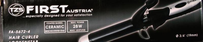 Щипцы для завивки волос керамические (плойка керамическая) First FA-5672-4