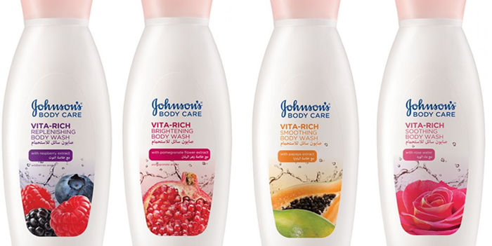 Восстанавливающий гель для душа Johnson's Body Care VITA-RICH