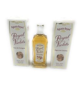  Агустин рейс королевский фиалки всплеск одеколон 5 унций (примерно 141.75 г.) Agua violetas колония два пакета