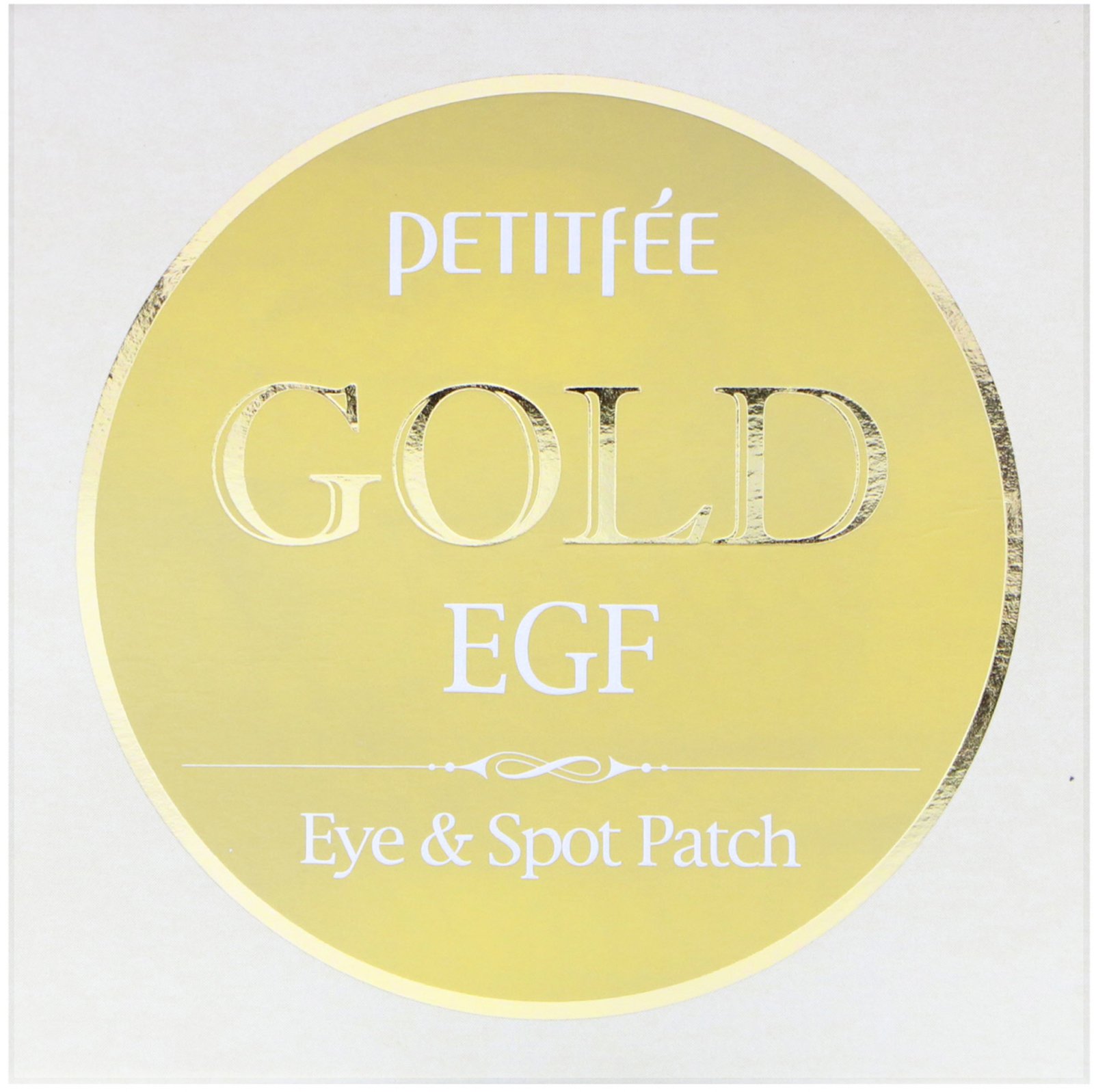 Petitfee, Gold &amp; EGF, патчи для глаз/прыщей, 60 патчей на глаза/30 патчей на прыщи