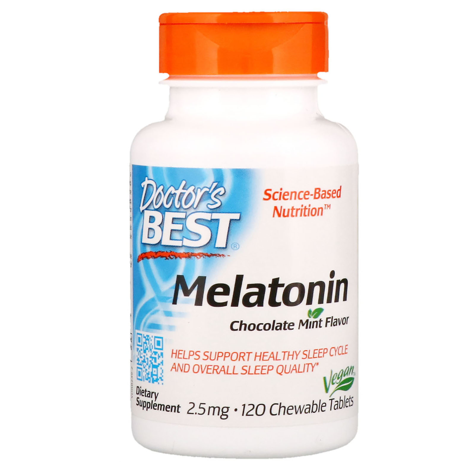 Doctor's Best, Quick Melt Melatonin, 2.5 mg, 120 Tablets