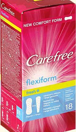 Прокладки ежедневные Carefree воздухопроницаемые Flexiform