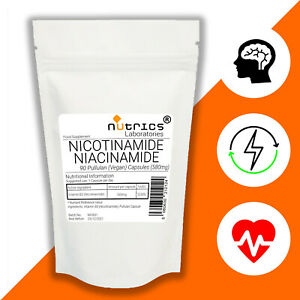  580 мг-nutrics ® никотинамид ниацинамид витамин B3 noflush против угрей против старения