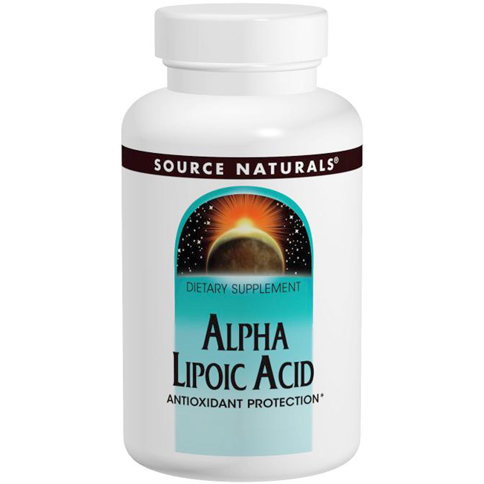 Source Naturals, Альфа-липоевая кислота, 100 мг, 120 таблеток