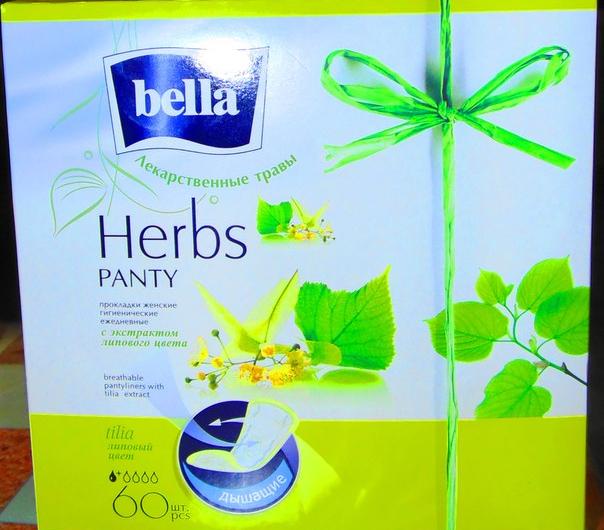 Прокладки ежедневные Bella Herbs Panty Липовый цвет