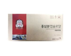  Чан Кван Чонг 6 год корейский красный женьшень экстракт порошковые капсулы королевский 360 таблеток