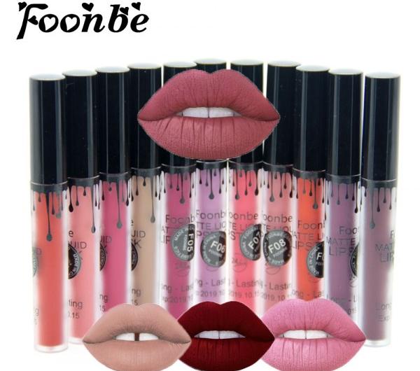 Жидкая матовая помада Aliexpress Foonbe matte liquid  lipstick