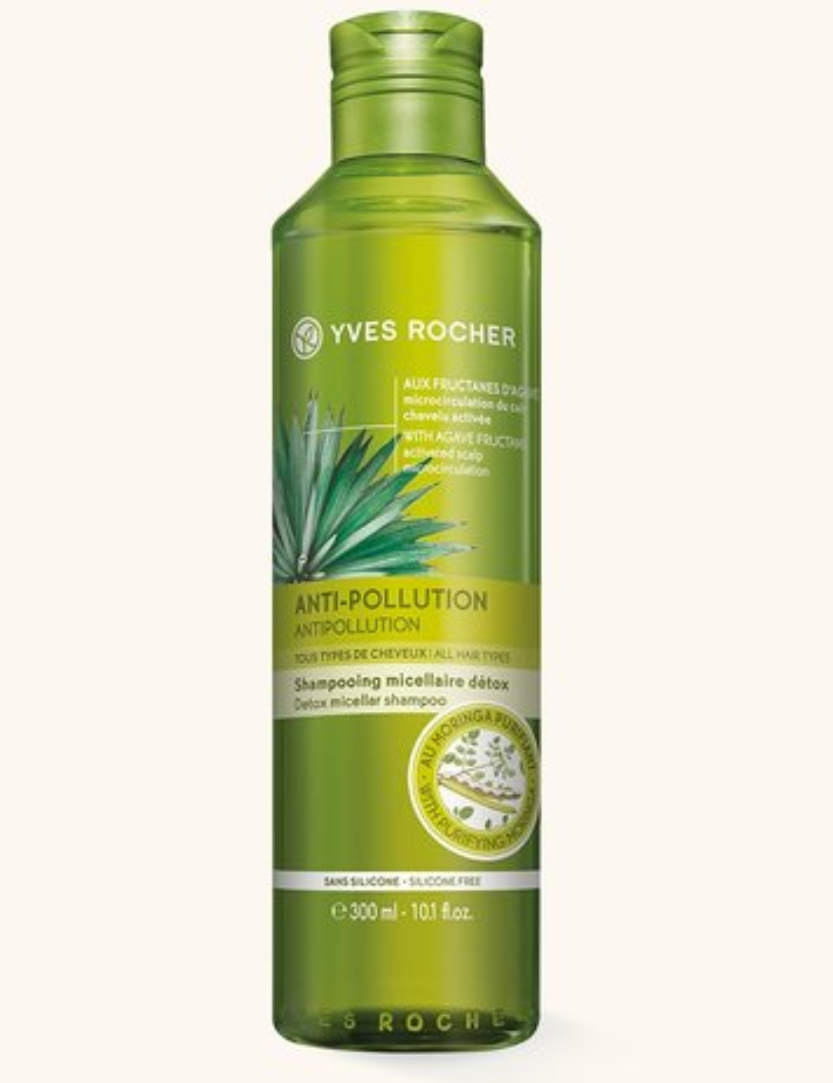 Шампунь Ив Роше / Yves Rocher Мицеллярный уход-очищение-защита для жирных волос