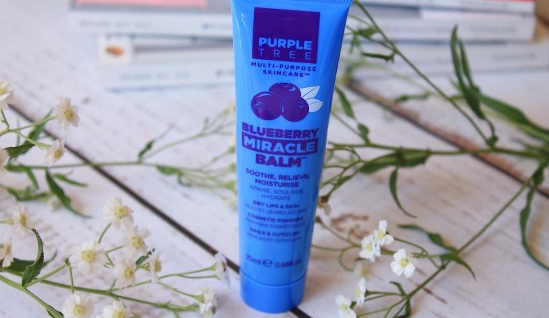 Бальзам для губ PURPLE TREE  Blueberry Miracle Balm