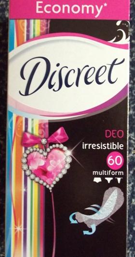 Прокладки ежедневные Discreet Irresistible Multiform DEO