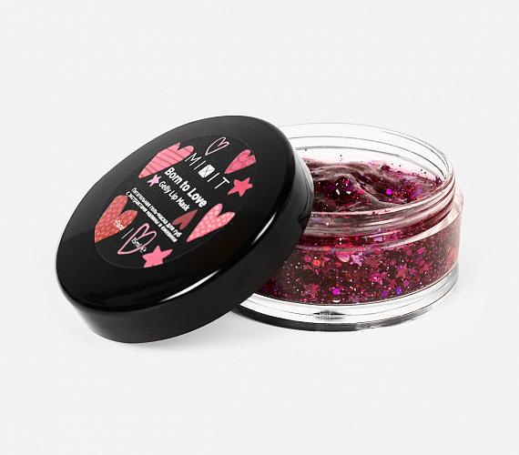 Питательная гель-маска для губ MIXIT Born to Love Gelly Lip Mask с экстрактами малины и ежевики