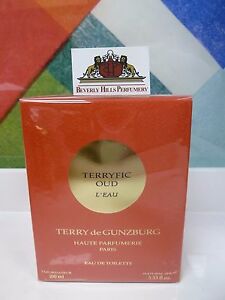  Terryfic Oud L 'Eau By Terry de gunzburg EDT спрей 3.33 унций (примерно 94.40 г.)/100 мл новый в коробке запечатанный